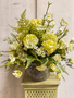 Custom Snowball & Hops Arrangement