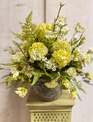 Custom Snowball & Hops Arrangement
