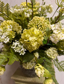 Custom Snowball & Hops Arrangement