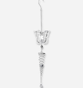 Spiral Hanging Butterfly Wind Spinner