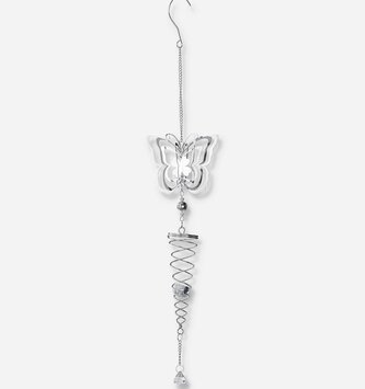 Spiral Hanging Butterfly Wind Spinner