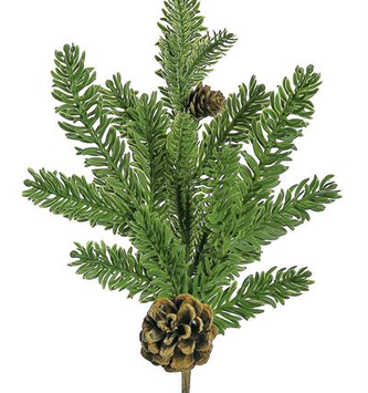Natural Touch Noble Fir Cone Spray