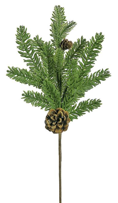 Natural Touch Noble Fir Cone Spray