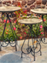 Gold Patina Bird Bath w/ Stand (3-Sizes)