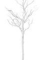 26" White Twig Branch