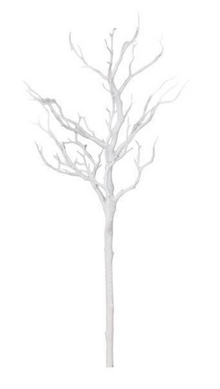 26" White Twig Branch