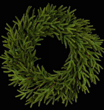 30" Norfolk Island Pine Wreath