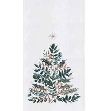 Emerald Christmas Tree Towel