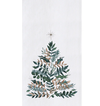 Emerald Christmas Tree Towel