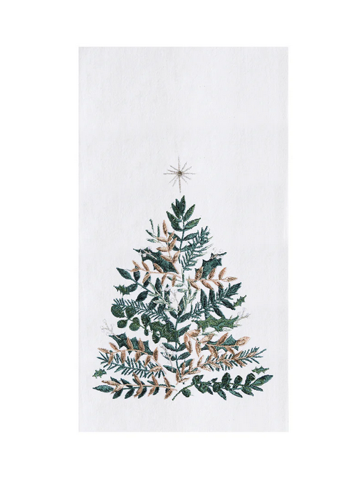 Emerald Christmas Tree Towel