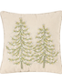 Square Winter Garden Pillow