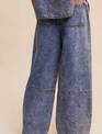 Listicle Drawstring Wide Leg Denim Pants By: Listicle