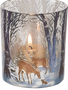 Deer in Forest Candle Holder