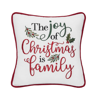 The Joy of Christmas Mini Pillow