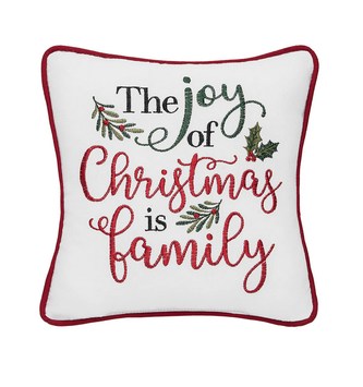 The Joy of Christmas Mini Pillow