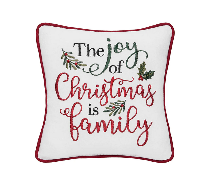 The Joy of Christmas Mini Pillow