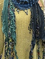 Handmade Trailing Wildflower Scarf By: Monkey Mango