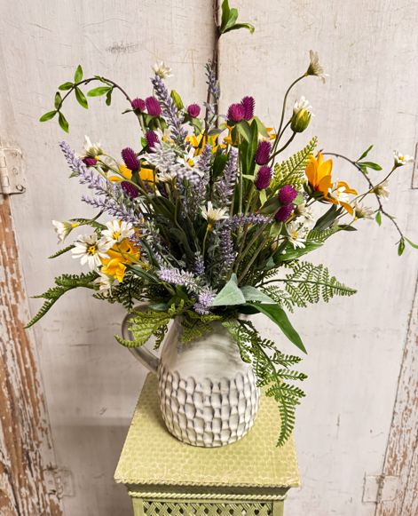 Custom Summer Garden Pitcher Arrangement