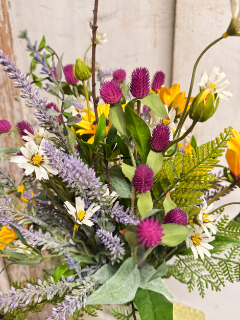 Custom Summer Garden Pitcher Arrangement