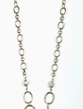 Rings w/ Pearl Drop Necklace