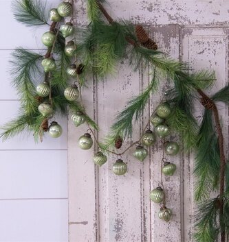 Green Mercury Glass Ornament (4-Styles) Green Mercury Glass Ornament (4-Styles)