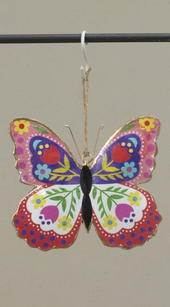 Vibrant Metal Butterfly (3-Sizes)