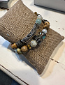 Beaded Bumble Bee Stretch Bracelet