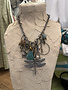 Multi Charm Drgaonfly Necklace