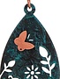 Oval Garden Scene Earrings