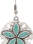 Inlay Sand Dollar Earrings