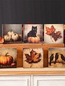 Galvanized Framed Fall Print (6-Styles)