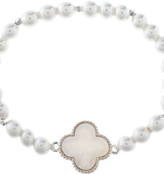 Pearl & Clover Bracelet