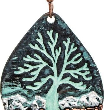 Oasis Landscape Teardrop Earring