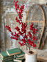 35'' Red Winter Berry Stem