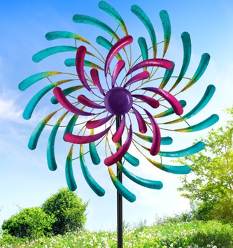 Large Wave Wind Spinner