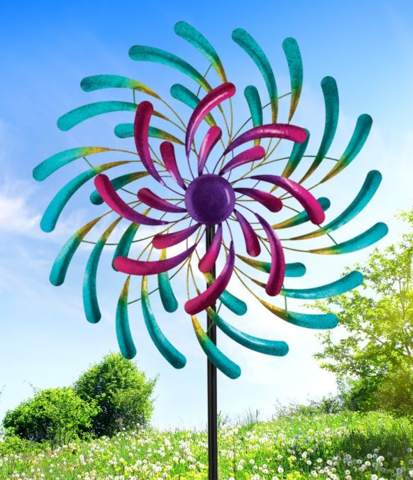 Large Wave Wind Spinner