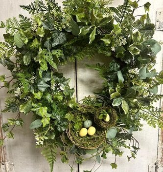 Nature's Beauty Nest Wreath