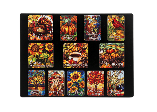 Vibrant Fall Magnets