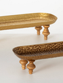 Rectangular Golden Tray
