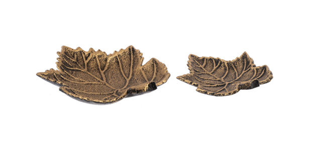 Golden Leaf Dish
