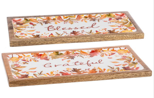 Wooden Harvest Tray