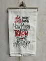 Dear Santa Flour Sack Towel
