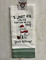 Ate the Elf Tea Towel