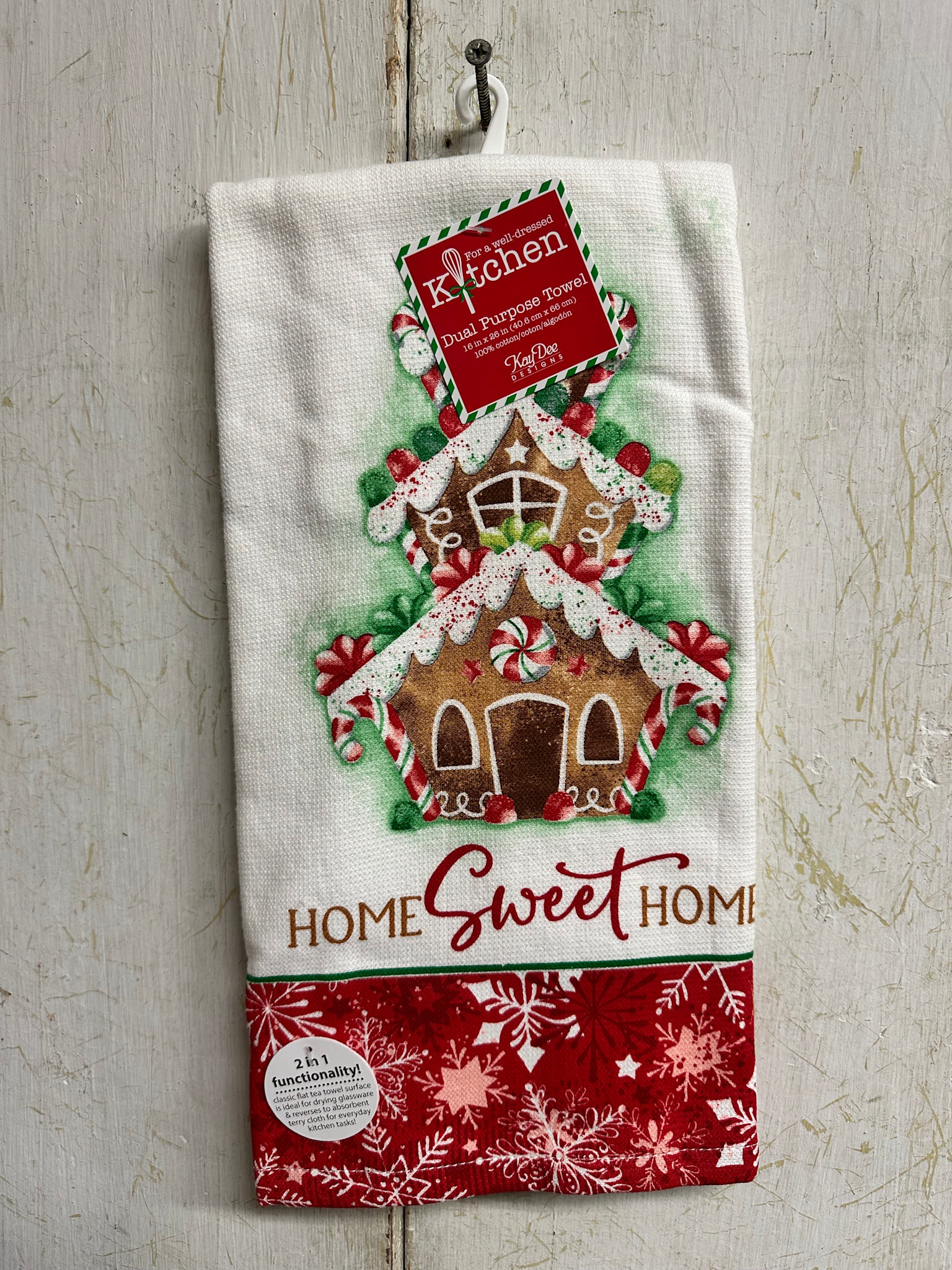 Gingerbread Sweet Home Kitchen Towel