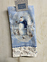 Snowy Day Snowman Kitchen Towel
