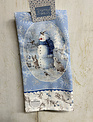 Snowy Day Snowman Kitchen Towel