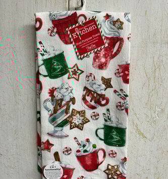 Mug Toss Kitchen Towel