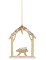 Baby Jesus in Manger Ornament