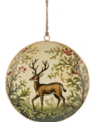 Classic Disk Buck Ornament