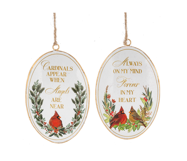Memory Cardinal Ornament